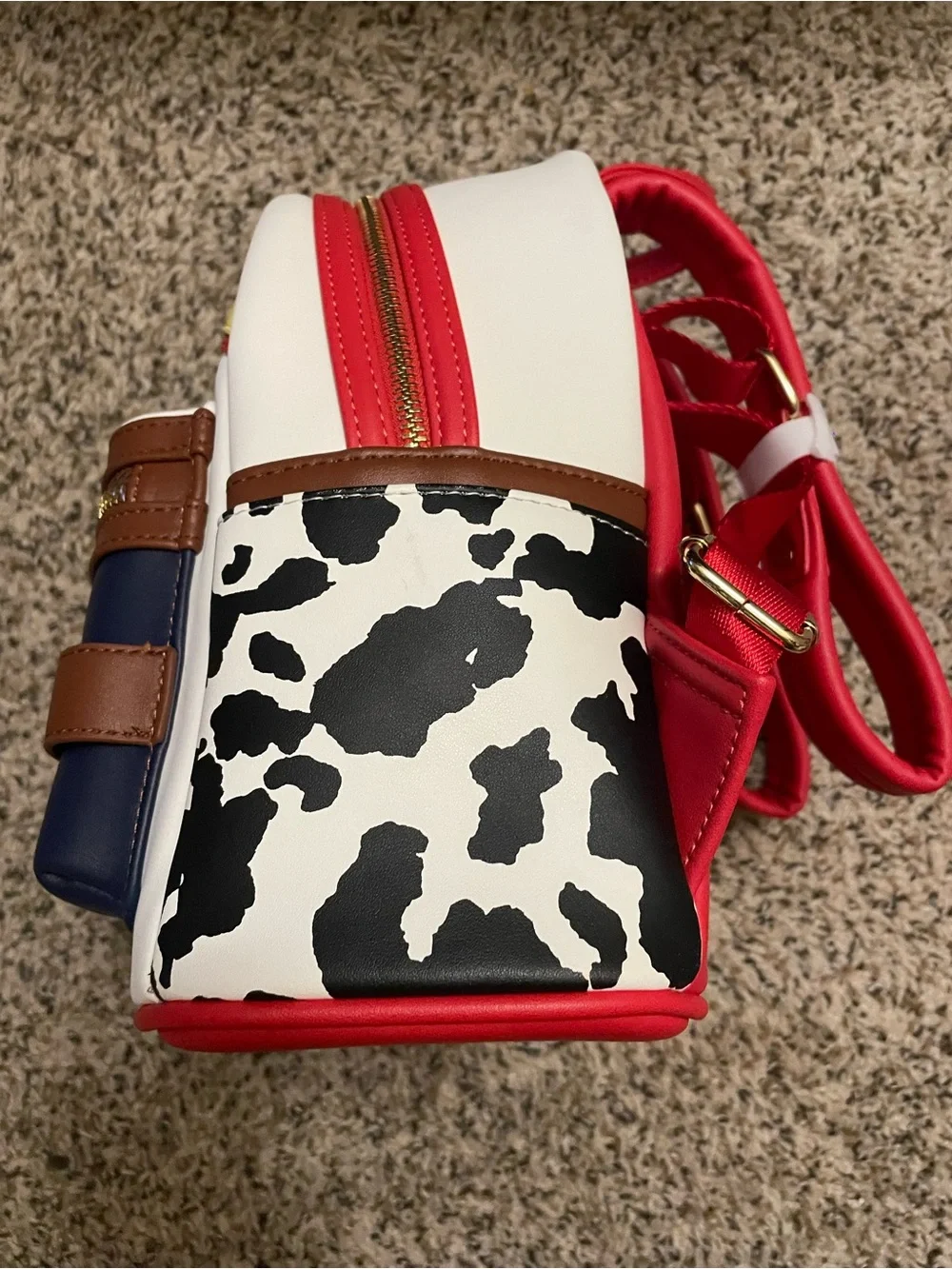 Loungefly Disney Pixar Toy Story Jessie Cosplay Mini Backpack Rare HTF